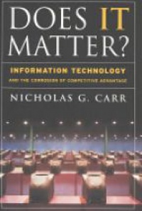 Carr G. H. - Does it Matter?