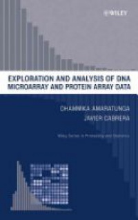 Amaratunga D. - Exploration and Analysis of DNA Microarray and Protein Array Data