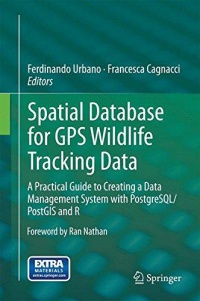 Urbano - Spatial Database for GPS Wildlife Tracking Data