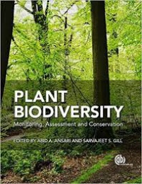 Abid A Ansari, Sarvajeet Singh Gill - Plant Biodiversity: Monitoring, Assessment and Conservation