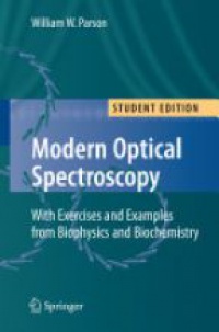 William W. Parson - Modern Optical Spectroscopy