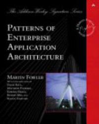 Fowler - Patterns of Enterprise Application Architecture