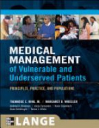Talmadge - Medical Management of Vulnerable and Underserved Patients