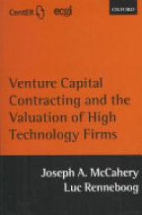 McCahery - Venture Capital Contracting and the Valuation of High Technology Firms