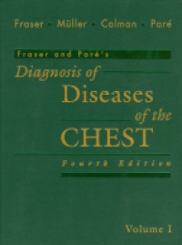 Fraser R.S. - Diagnosis of Diseases of the Chest, 4 Vol Set