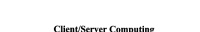 Elbert - Client/Server Computing 