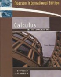Bittinger M. L. - Calculus and Its Applications, 9th ed.