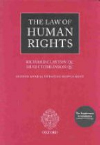 Clayton R. - The Law of Human Rights