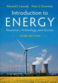 Edward S. Cassedy, Peter Z. Grossman - Introduction to Energy  : Resources, Technology, and Society