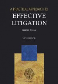 Blake S. - A Practical Approach to Effective Litigation, 6th ed.