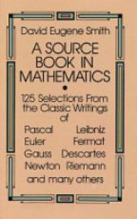 David Eugene Smith - A Source Book in Mathematics