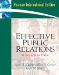 Cutlip S.M. - Effective Public Relations