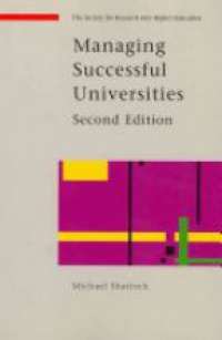 Shatock M. - Managing Successful Universities