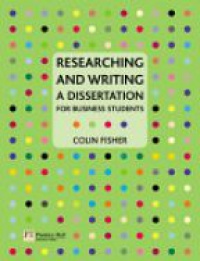 Fischer Colin - Researching And Writing a Dissertation