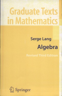 Lang - Algebra