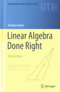 Axler - Linear Algebra Done Right
