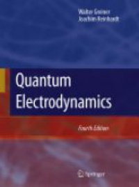 Greiner - Quantum Electrodynamics