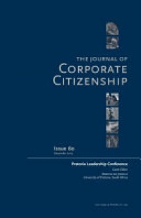 DE JONGH - Pretoria Leadership Conference: A special theme issue of The Journal of Corporate Citizenship (Issue 60)