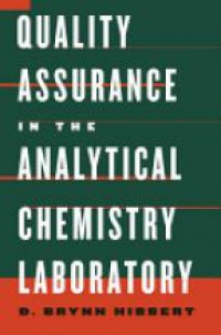 D. Brynn Hibbert - Quality Assurance for the Analytical Chemistry Laboratory