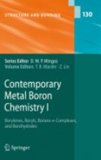 Marder - Contemporary Metal Boron Chemistry I