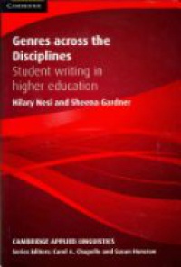 Nesi H. - Genres Across the Disciplines: Student Writing in Higher Education
