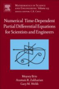 Brio, Moysey - Numerical Time-dependent Partial Differential Equations for Scientists and Engineers