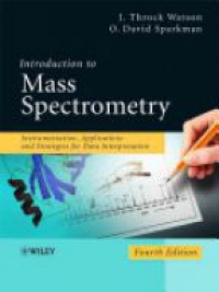 Watson J. T. - Introduction to Mass Spectrometry