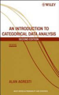 Agresti A. - An Introduction to Categorical Data Analysis