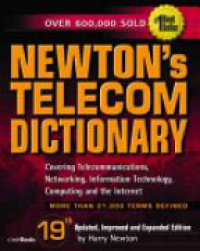 Newton H. - Newton´s Telecom Dictionary