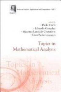 Ciatti Paolo,Gonzalez Eduardo,Lanza De Cristoforis Massimo - Topics In Mathematical Analysis