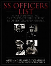 Schiffer Publishing Ltd - SS Officers List (as of January 1942)