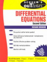 Bronson - Schaum´s Outlines Differential Equations