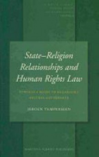 Temperman J. - State–Religion Relationships and Human Rights Law 