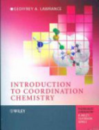 Geoffrey Alan Lawrance - Introduction to Coordination Chemistry
