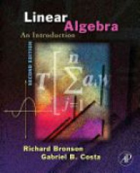 Bronson R. - Linear Algebra: An Introduction