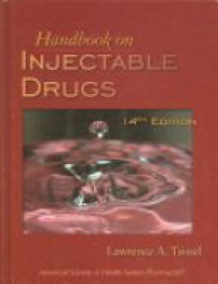 Trissel L. - Handbook on Injectable Drugs