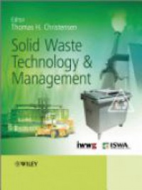Thomas Christensen - Solid Waste Technology and Management: 2 Volume Set