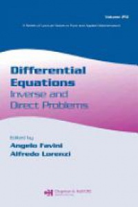 Favini L. - Differential Equations: Inverse and Direct Problems