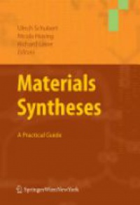 Schubert U. - Materials Syntheses: A Practical Guide