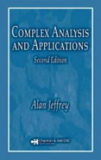 Jeffrey A. - Complex Analysis and Applications