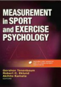 Tenebaum - MEASUREMENT IN SPORT & EXERCISE PSYCHOLOGY WITH WEB RESOURCE