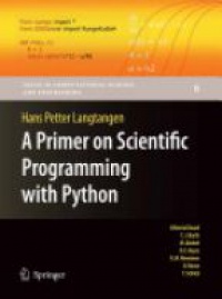 Hans Petter Langtangen - A Primer on Scientific Programming with Python