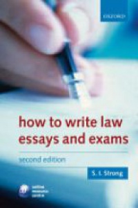 Strong S. I. - How to Write Law Essays and Exams, 2nd ed.