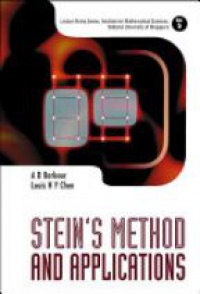 Chen Louis Hsiao Yun,Barbour Andrew - Stein's Method And Applications