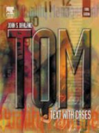 Oakland, John S - TQM: Text with Cases
