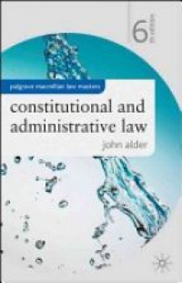 Alder J. - Constitutional & Administrative Law