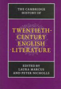 Marcus L. - The Cambridge History of Twentieth-Century English Literature