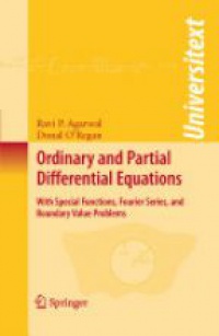 Ravi P. Agarwal - Ordinary and partial differential equations
