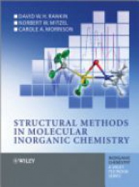D. W. H. Rankin,Norbert Mitzel,Carole Morrison - Structural Methods in Molecular Inorganic Chemistry