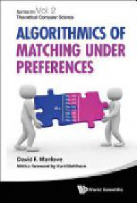 Manlove David - Algorithmics Of Matching Under Preferences